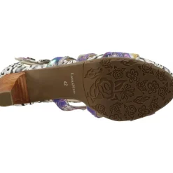 Sandales|Talons*Laura Vita Albane 6324 Bleu